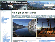 Tablet Screenshot of irvinetroop622.com